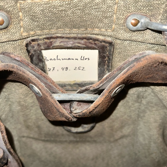 Jerry Seinfeld Vintage Military UNIQUE history Rucksack Memorabilia Bag - Picture 6 of 16